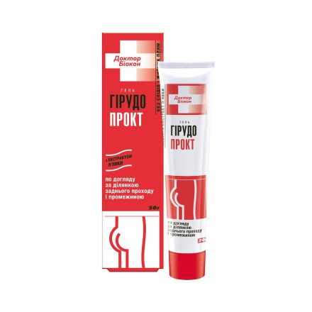 Доктор Біокон Гірудопрокт гель, 50 г
