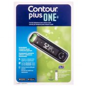 Система вимірювання рівня глюкози Contour Plus One, 1 шт.