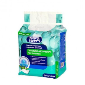 Пеленки абсорб.погл.ТЕТА 40 х 60см (р.S) №30