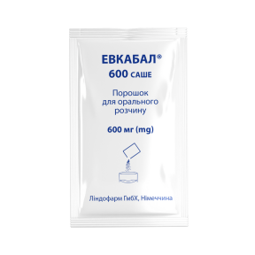 Эвкабал 600 мг N20 порошок в саше для раствора