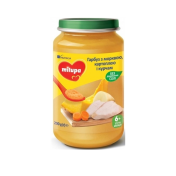 Мілупа пюре Гарбуз з морквою, картоплею і курчам 200г від 6 міс. /4014