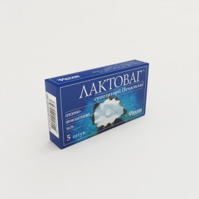 Лактоваг Печаєвські супозиторії вагінальні, 5 шт.