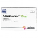 Атомоксин капс тв 10мг №7(7х1)