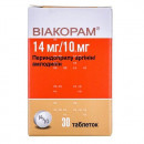 Віакорам 14 мг/10 мг №30 таблетки