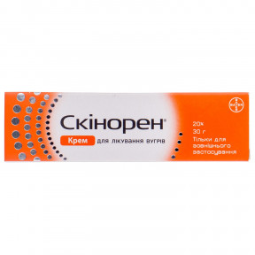 Скінорен крем від вугрів 20%, 30 г