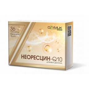 Неоресцин-Q10 таблетки для загального зміцнення організму, 36 шт.