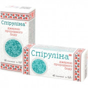 Спірулина табл. 0.5г №40