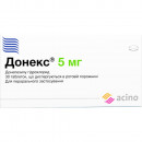 Донекс табл дисперг в рот порож 5мг №30(10х3)