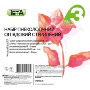 Набір гінек.оглядовий  тета №3, стерильний екобинт