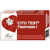 Тест смужка сito test troponin-1