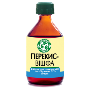 Перекис-Вішфа розчин 3%, 100 мл