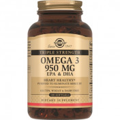 Солгар омега-3 потрійна 950мг епк та дгк капс.№100