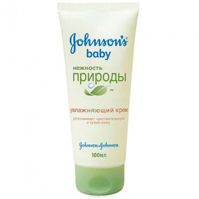 Johnson's Baby (Джонсонс Бебі) крем дитячий зволожуючий Ніжність природи, 100 мл