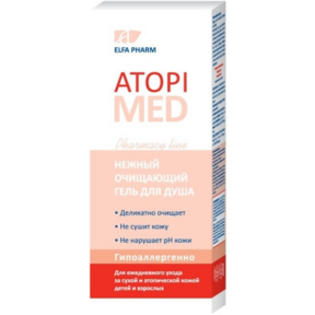 Ельфа Фарм Atopi Med Ніжний очищуючий гель для душа 400мл