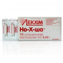 Но-х-ша супозиторії ректальні 0,04 г, 10 шт.