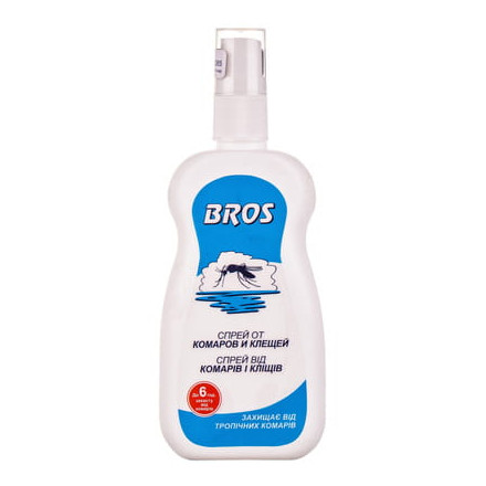 Брос спрей від кліщів і комарів 100мл