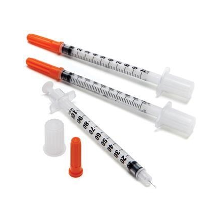 Шприц BD Micro-Fine™ Plus 1мл, ІНСУЛІН U-40, з голкою 0,30мм (30G) x 8.0 мм_0