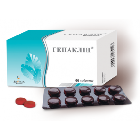 Гепаклін таблетки, 60 шт.