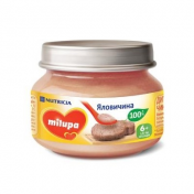 Мілупа пюре мясне ялов.80г /0208