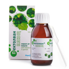 Пектолван Плющ сироп від кашлю, 100 мл