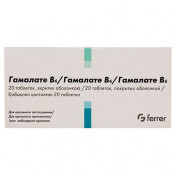 Гамалате В6 таблетки, 20 шт.