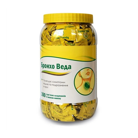 Бронхо веда лимон №300
