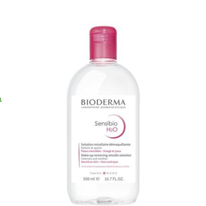 Лосьйон міцелярний Bioderma Sensibio Н2О для обличчя, для чутливої шкіри, 500 мл