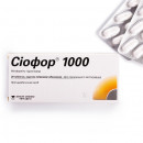 Сіофор таблетки по 1000 мг, 30 шт.