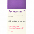Аугментин порошок, 200мг/28,5мг, 5мл