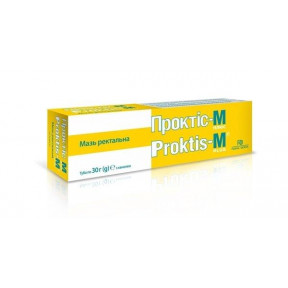 Proktis-M Plus ректальная мазь 30г
