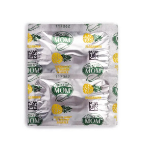 Доктор МОМ льодяники при кашлю зі смаком ананаса, 20 шт.