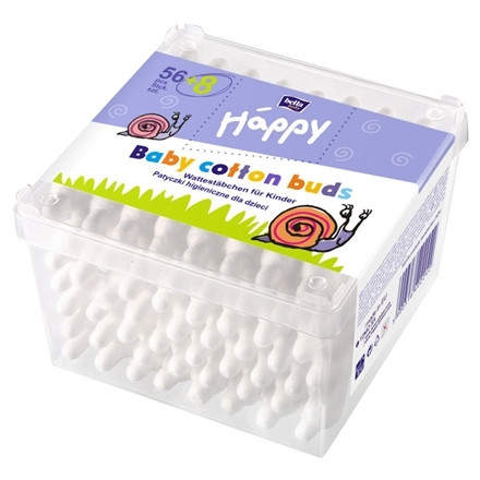 Ватні палички белла baby happy (56+8шт) /273
