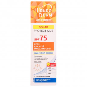 Крем детский HIRUDODERM (Гирудодерм) Sun Protect Solar Protect Kids солнцезащитный SPF75, 150 мл