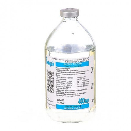 Дарроу розчин, 400 мл