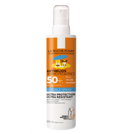 Спрей сонцезахисний La Roche-Posay Anthelios Dermo-Pediatrics для чутливої шкіри дітей, SPF50 +, 200мл