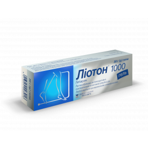 Лиотон 1000 гель, 30 г