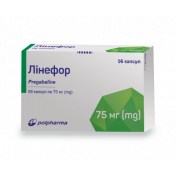 Лінефор капсули тверді по 75 мг, 56 шт.