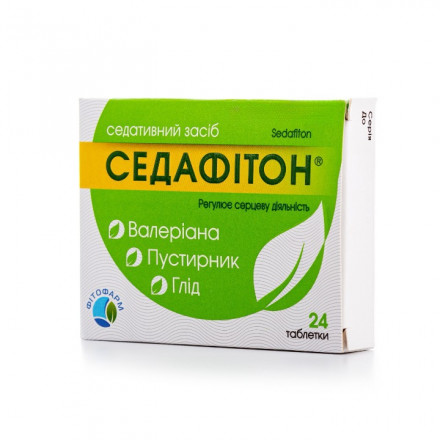 Седафітон таблетки, 24 шт.