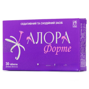 Алора Форте снотворные таблетки, 30 шт.