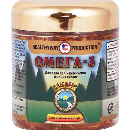 Омега-3 капсули, 100 шт.