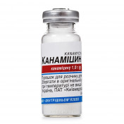 Канаміцин порошок для розчину для ін'єкцій у флаконі по 1 г