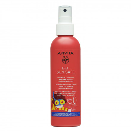 Apivita BEE SUN SAFE Сонцезахисний лосьйон для дітей SPF 50  , 200 мл