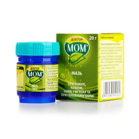 Доктор Мом мазь при симптомах застуди, 20 г