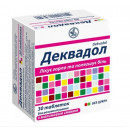 Деквадол таблетки для горла зі смаком малини, 30 шт.