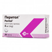 Перитол таблетки по 4 мг, 20 шт.