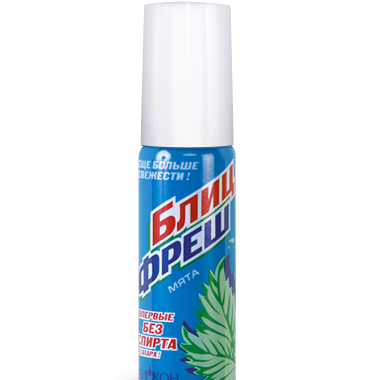 БІОКОН, Освіжувач для ротової порожнини "Бліц-фреш" м'ята 25 мл