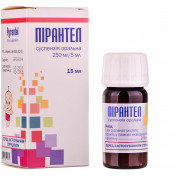 Пірантел суспензія ор. 250 мг/5 мл по 15 мл у флак.