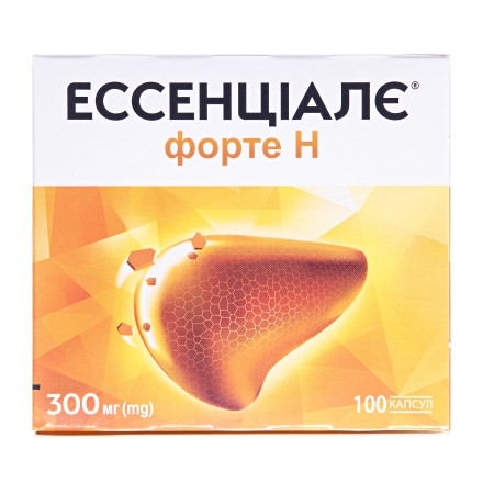 Ессенціалє Форте Н капсули по 300 мг, 100 шт.