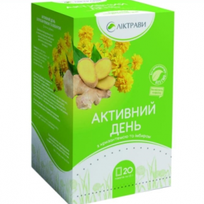 Фіточай Енергія Активний день хризантема/імбир ф/пак.1.5г №20