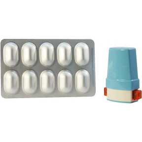 Флутиксон порошок для ингаляций в капсулах по 250 мкг, 60 шт.